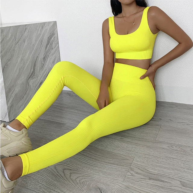 seamless thread yoga clothes