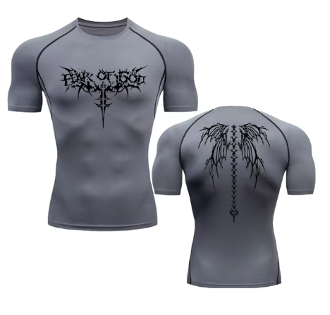 Anime Quick-Dry Fitness Tee