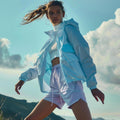 Female jacket for jogging